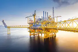 Offshore Bohrinsel